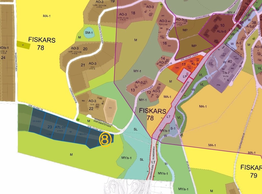 Konkakumpu tontti 8, Sophie, 3009 m², Fiskars | Fiskars Village
